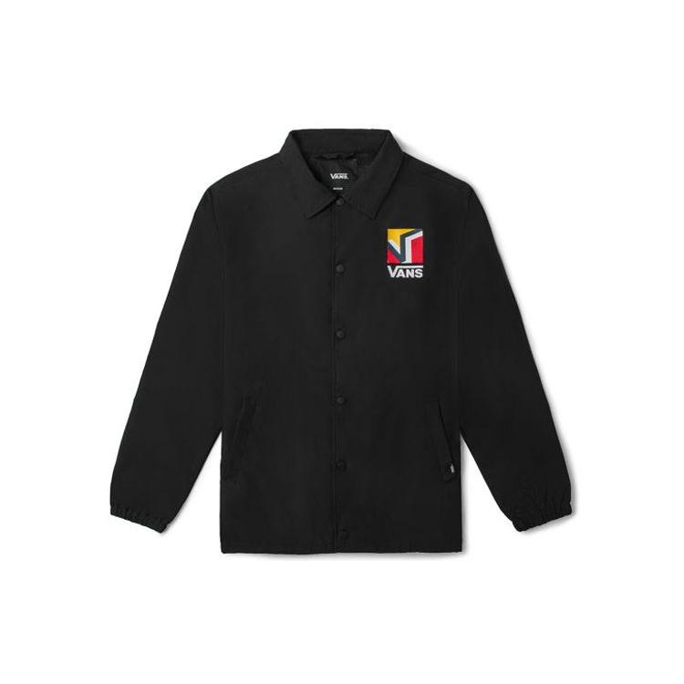Куртки Vans Мужские Черные Лацканы Умеренные Другое VN0A54J7BLK S