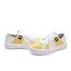 Fila Fusion Pop 3 Casual Comfortable Durable Low-Top Lifestyle Shoes Women Sneakers Off-White T12W422221FWB