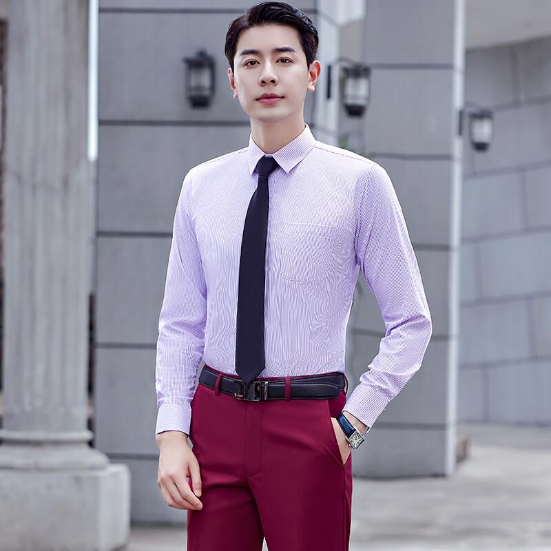 Troloman Striped Professional Long-Sleeve Shirt
