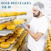 100 Pcs Disposable Non Woven Bouffant Caps Breathable Anti Hair Shedding For Restaurants Cafes Kitchens Food Service Workplaces