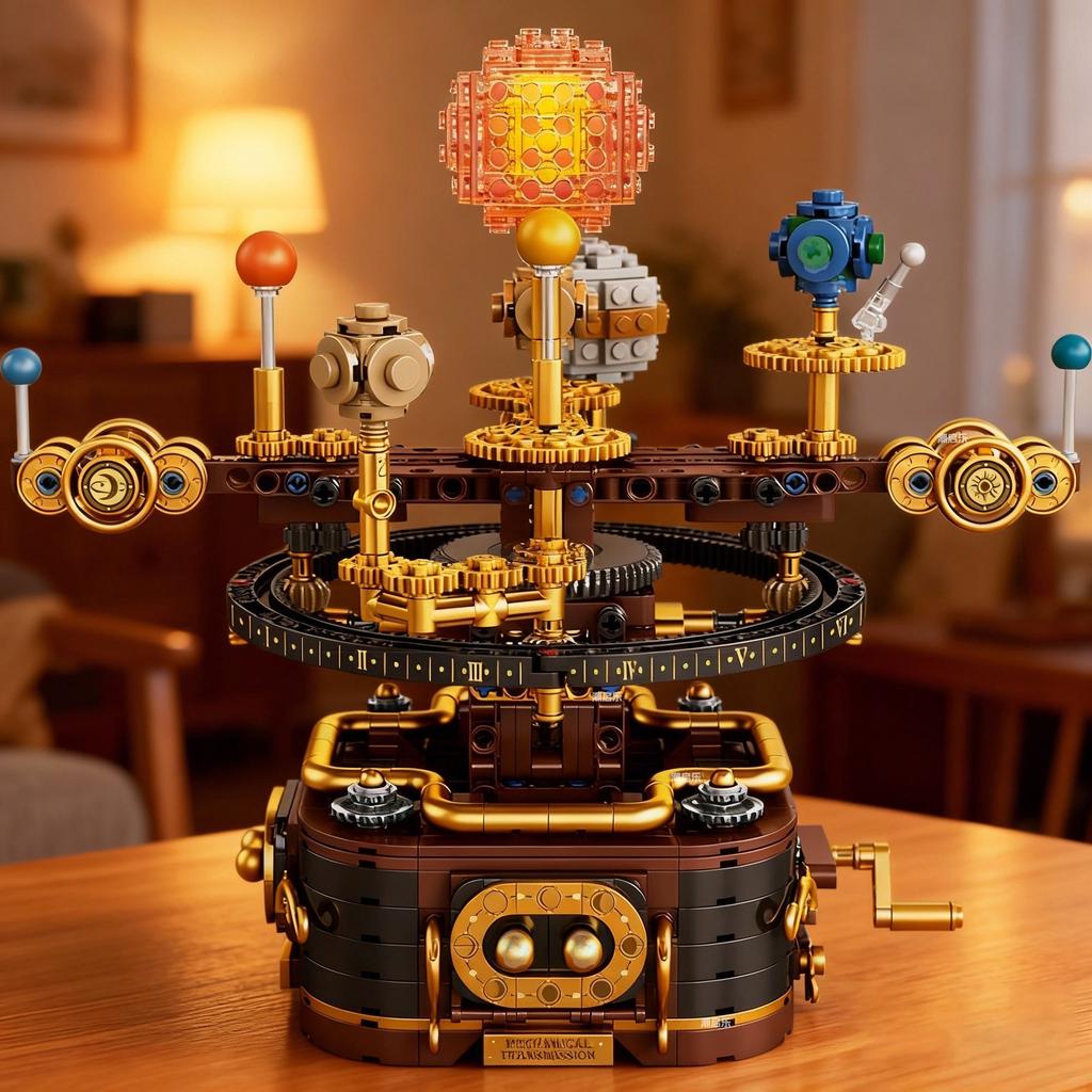 Tech-Constructional Superior-Grade Construction-Set Assembly-Bricks Assembly-Set Superior-Grade Universe First-Class Solar First-Class System