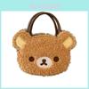 Rilakkuma Soft Plush Crossbody Bag With Splicing Design For Casual Outings And Girls