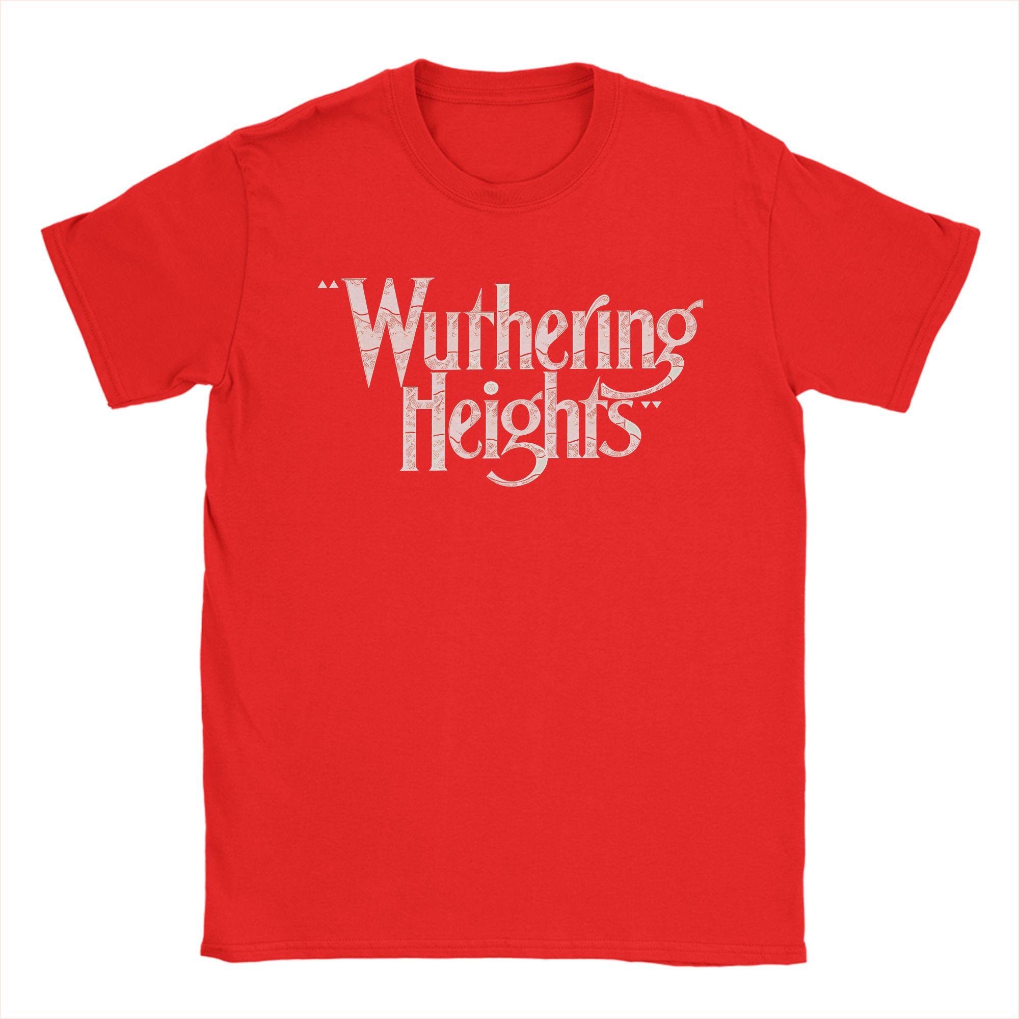 

Wuthering Heights Movie Cotton T Shirt For Man Summer Y2K Basic TShirts Crewneck Fashion Tees Oversized Hot Sale Tops S
