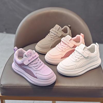 Children's Sports Shoes Summer Leather Board Shoes for Boys Girls Non-slip Casual Shoes