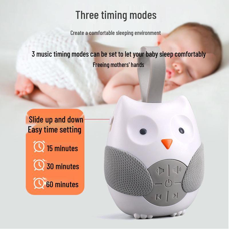 Infant Soothing Owl Music Player Toy for Crib, 0-3 Years