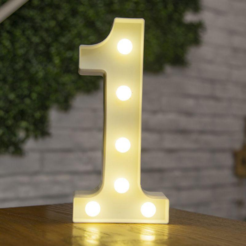 Large Led Light Emitting Alphanumeric Love Standing Sign Decoration For Party Themes And Indoor Decor
