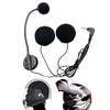 3.5mm Earpiece Microphone Speaker Motorcycle Headphones Intercom Interphones Mic for Half-Covered Helmets Headsets