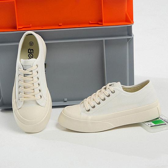 Letní studentské plátěné boty s tlustou podrážkou Dámské všestranné vyvýšené boty pro volný čas Japonské ležérní boty Matsuke Horseshoe Tidal