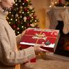 Interactive Parent Child Game 12 Pairs Christmas Socks Advent Calendar 2026, 24 Days Countdown Holiday Anticipation Surprise Set with Cotton