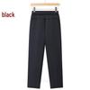 Women's Plus Size Warm Cotton Pants - Elastic Waist, Comfortable, Loose, Printed, Winter, Middle-Aged & Elderly 