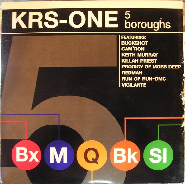 

12inch Record KRS-ONE - 5 Boroughs 01241425651 Jive 1998 US Rap & Hip-Hop/R&B Used