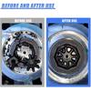 YoRise Flexible Steering Coupler, 56315-2K000FFF Automotive Steering Column Coupling Couple, Car Gear Bushing Accessories for Most Cars (2PCS)