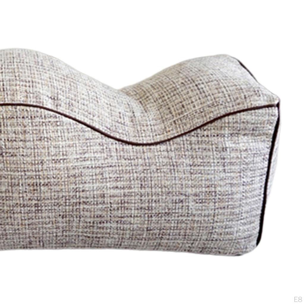 Elevated Leg Spacer Pillow for Back and Knee Alignment