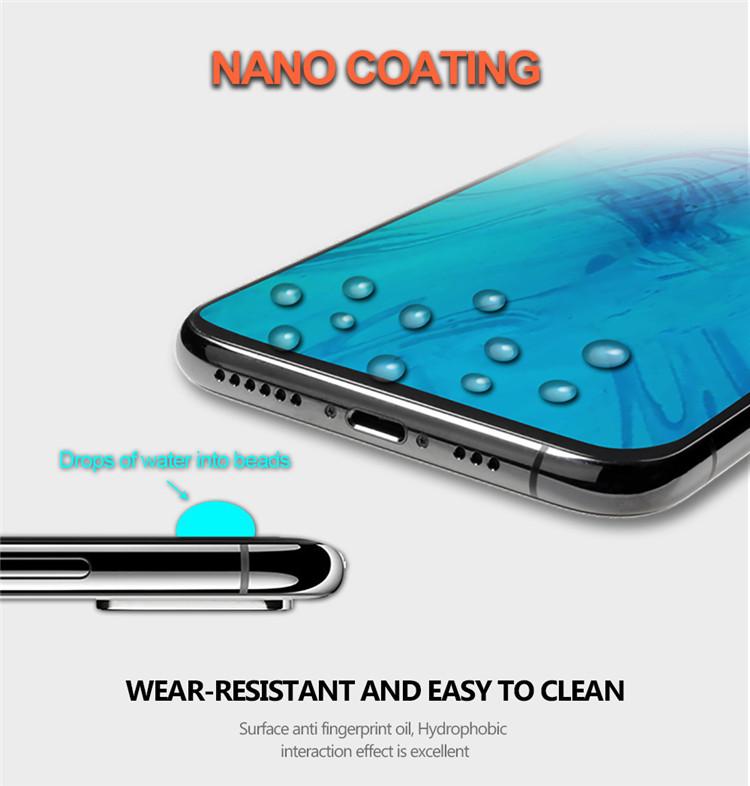 Factory Price UV 9D Ultra-Thin 9H Hardness Tempered Glass Screen Protector for 17 Air 16 15 14 13 12 11 Pro Max