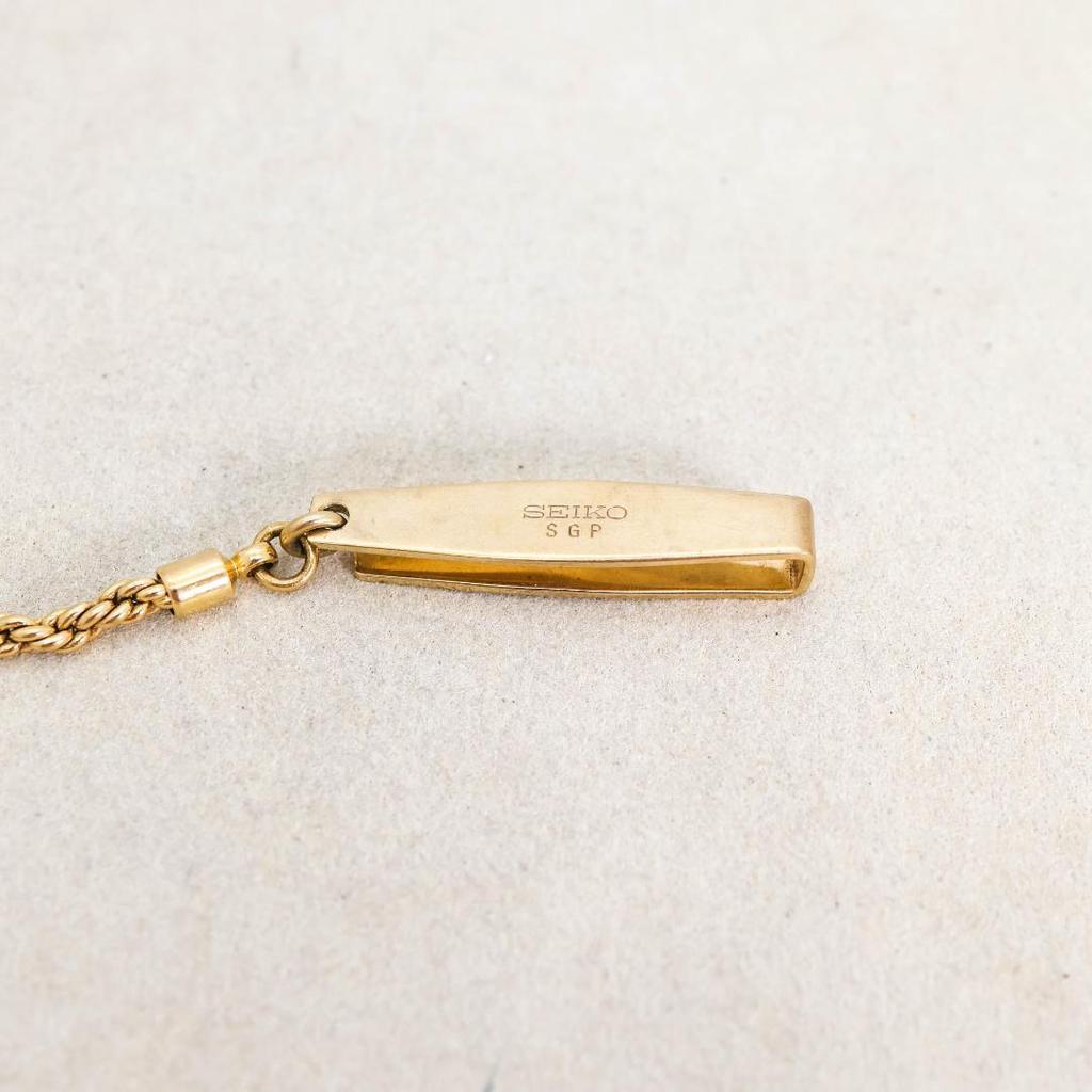 [USED] Working SEIKO Pocket Watch SGP30 Small Second Quartz 2205