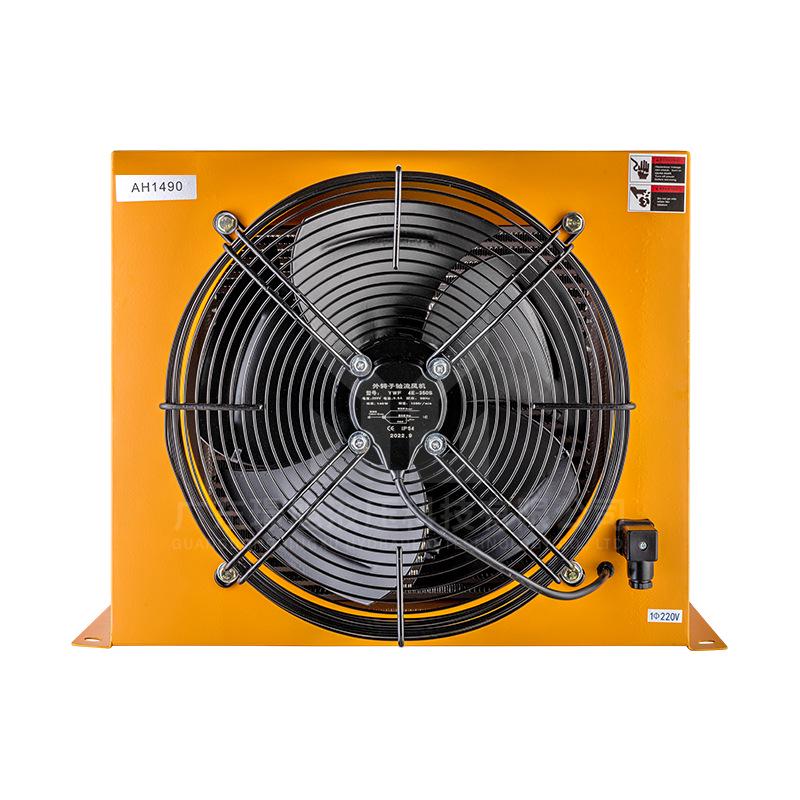 Hydraulic Motor Radiator: Aluminum Fins Air Condenser & Oil Cooler Heat Exchanger