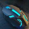Sports Led Luminous Backlit Wired Mouse Usb Wired For Desktop Laptop Mute Office Computer Gaming Mouse