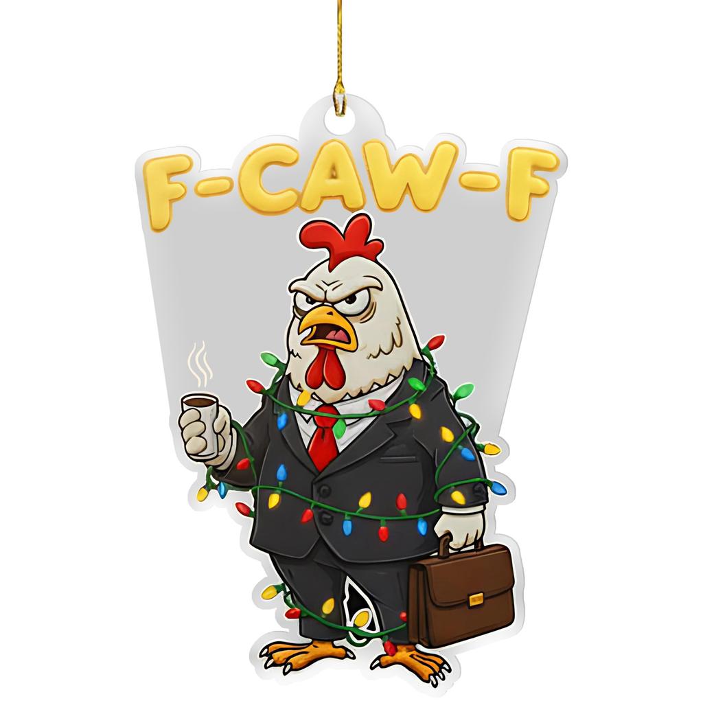 Worm Christmas, Acrylic Hanging Decorations, Interesting Decorative Pendants, Holiday Gifts