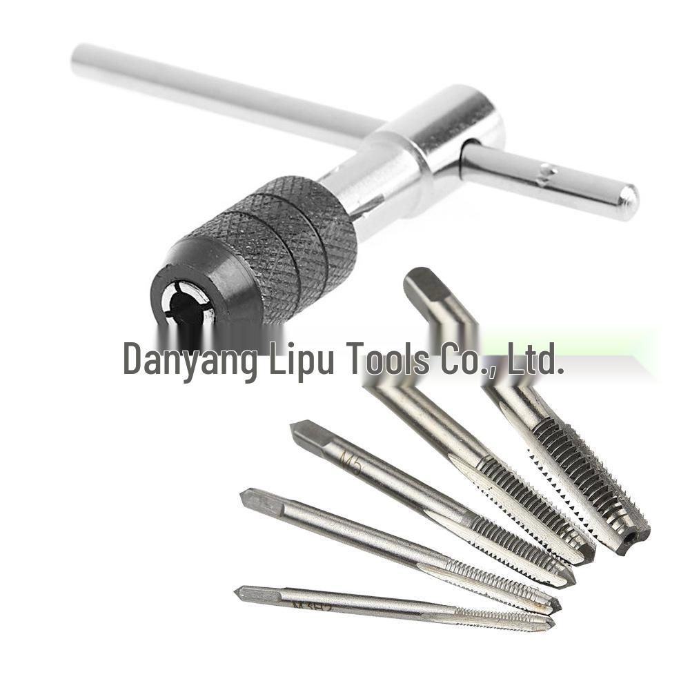 3mm-6mm T-Handle Tap Wrench and Threading Screwdriver Set