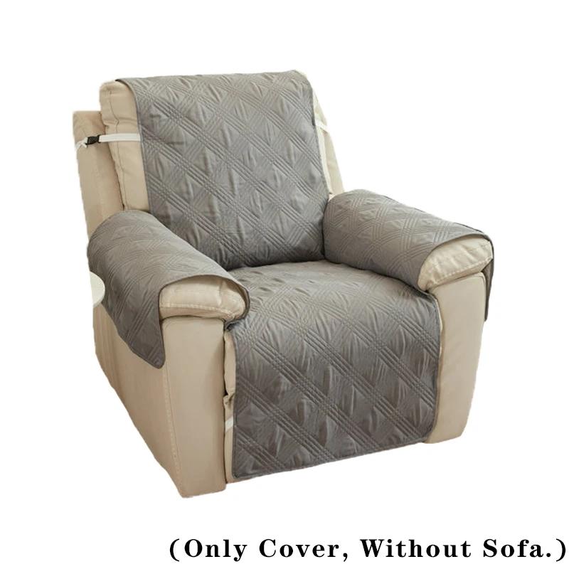 Potah na polohovací křeslo Mat Protiskluzový Pratelný Chránič nábytku na pohovku pro domácí mazlíčky Boční kapsa Přehoz na křeslo