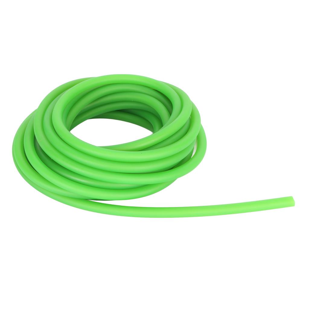 5m Accessories Natural Latex Band Latex Resilient Tube for Catapult Outdoor Hunting Fluorescent Green