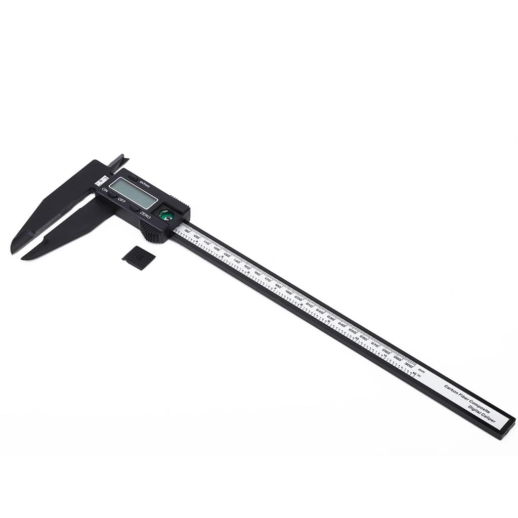 Caliper Measuring Tool Electronic Caliper Ruler 150mm/300mm Digital Electronic Caliper Carbon Ruler with Long Jaw Measuring Tool