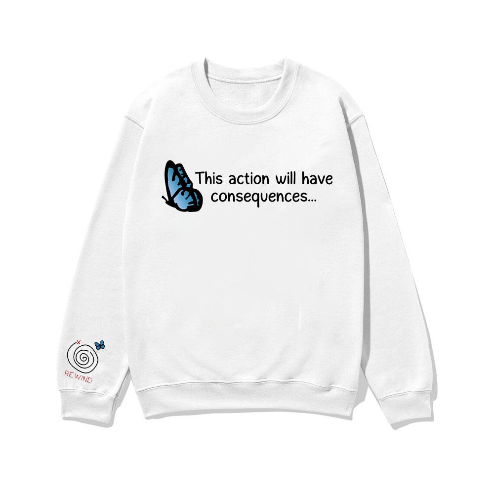 Life Is Strange Cartoon Print Sweatshirt Gamer Geschenk für Fans Kleidung Herbst Winter Langarm Pullover Unisex Y2K Streetwear