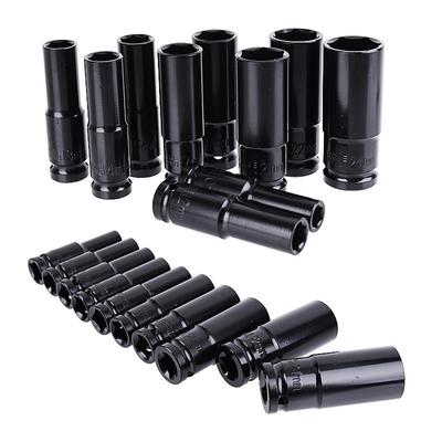 Anahtar Altıgen Soket Konvertör 1 Adet 8mm-21mm Siyah