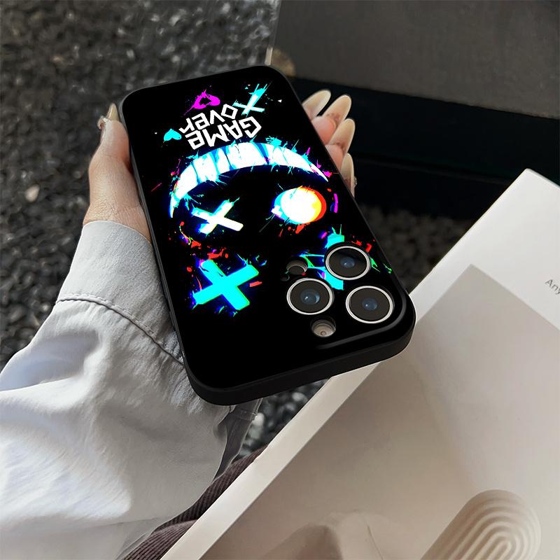 Phone Case Cover with  Game Over Design Compatible with Iphone Models