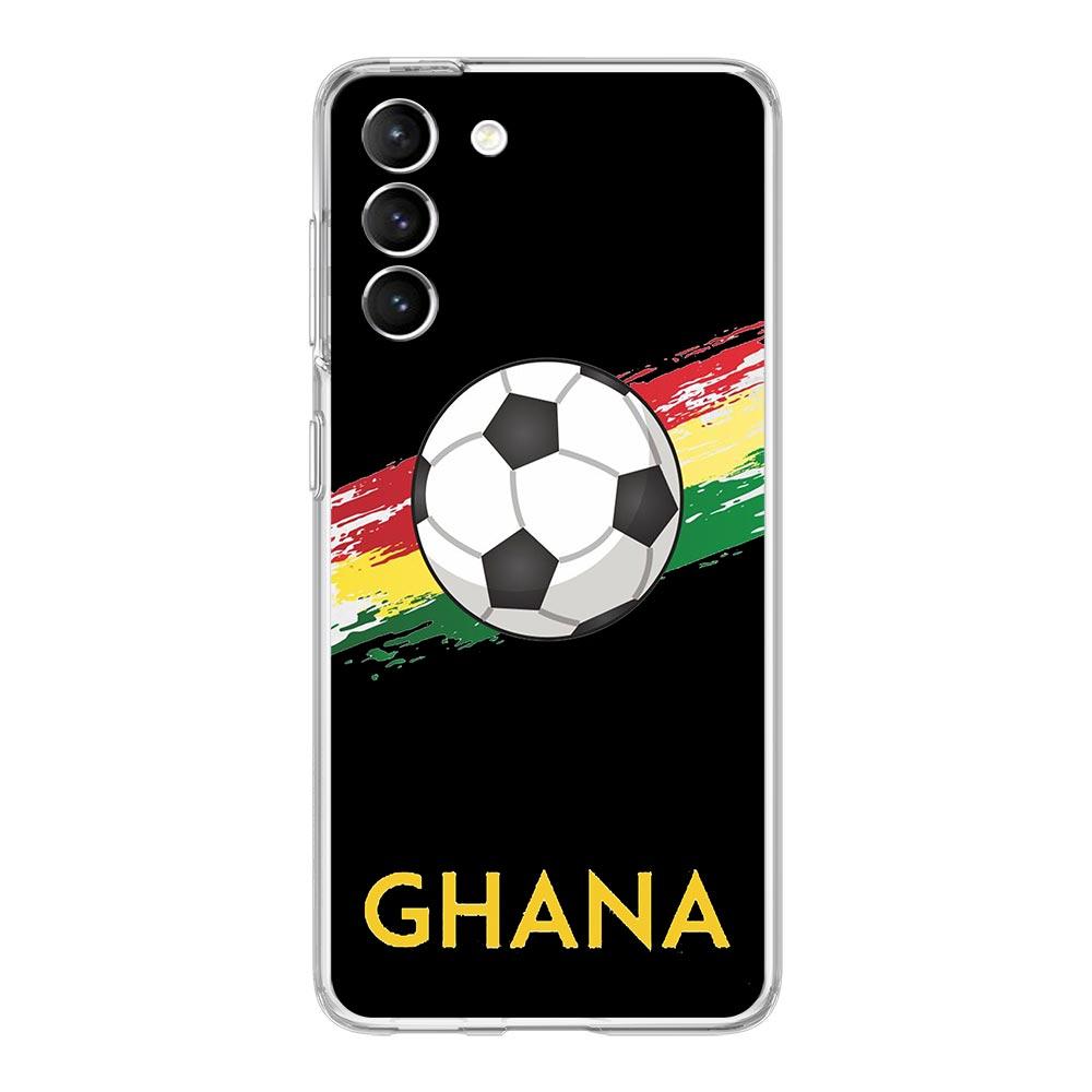 Land Fußball Marokko Fußball Handyhülle Für Samsung Galaxy S22 5G S20 Ultra S21 FE 5G S10E S9 S8 S10 Plus Note 20 Klare Hülle
