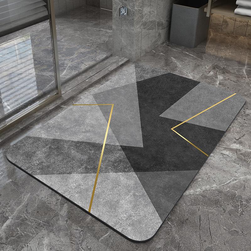 Luxury Diatom Mud Water-Absorbing Non-Slip Quick-Dry Bathroom Mat