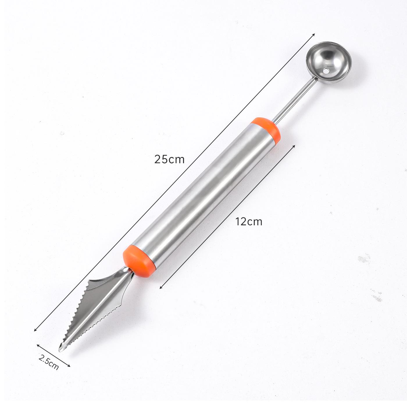Stainless Steel Watermelon Baller and Fruit Scoop Tool
