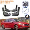 For Volvo S60 2011 2012 2013 2014 2015 2016 2017 2018 Mud Flaps Mudguards Anti-Splash Fender Grade Front Rear Wheels Accessories