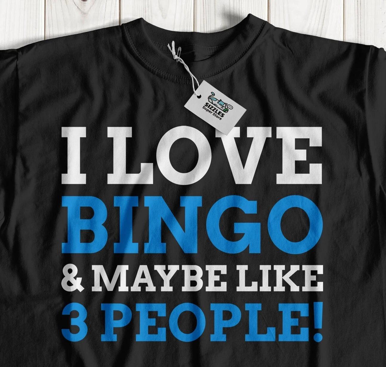 Unisex Funny Bingo T-Shirt & Bingo Caller Gifts 3XL
