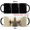 The Walking Dead Coffee Mugs, Heat Color Changing, Milk Tea Cup, Magic Mug, Zombie Head, Halloween Surprised Gift, Drop Shipping