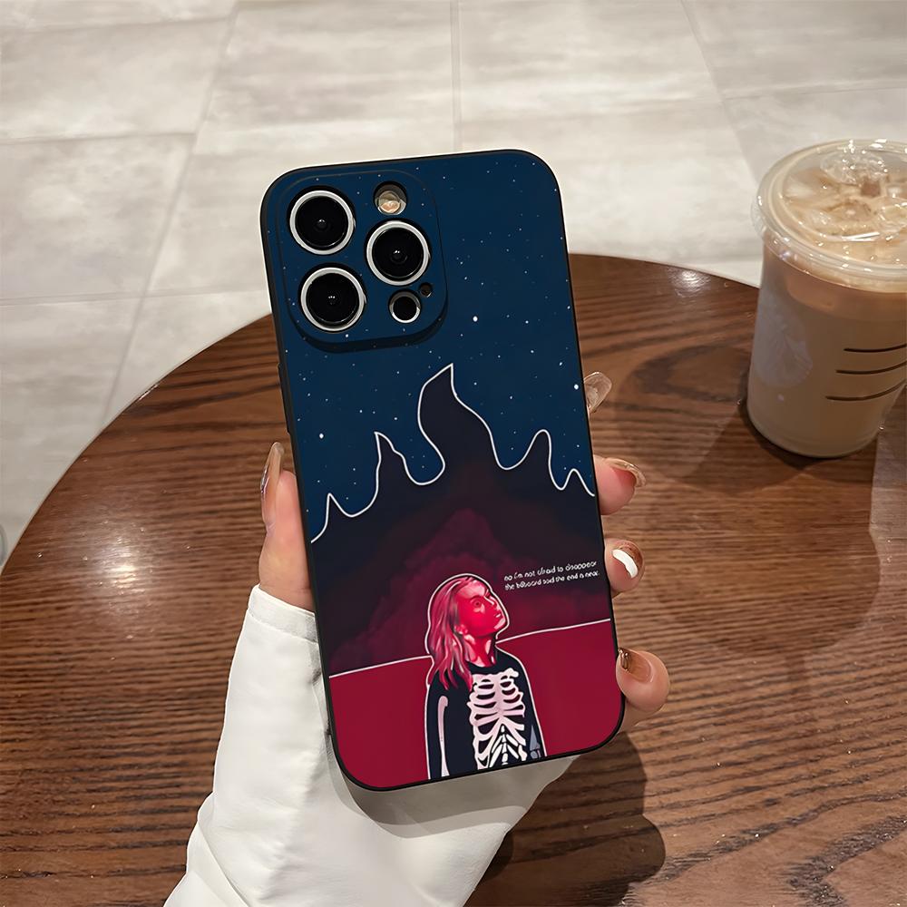 Punisher Phoebe Bridgers Phone Case For 17 Pro Max Iphone 14 Pro Max 12 16 15 13 Pro 11 Xr X Xs 8 7 Plus Back Cover
