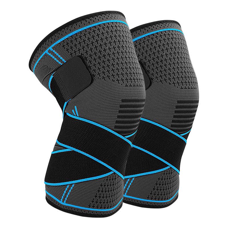 Silicone Anti-Slip Compression Knee Brace for Outdoor Cycling and Running