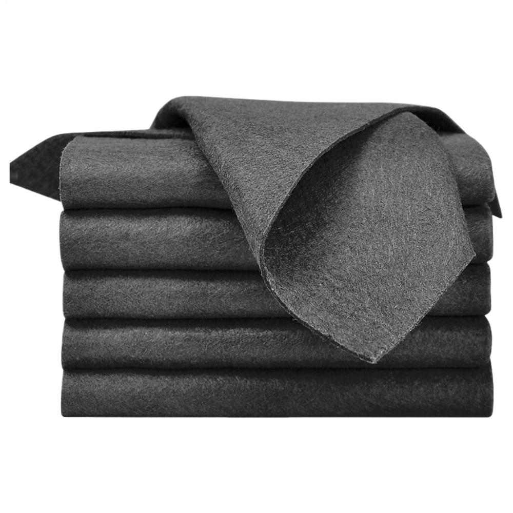 

5PCS Microfiber Towels Countertop Cleaner Absorbent Glass Cleaning Cloth For Lens Mirror Window Windshield Bathroom Kitchen