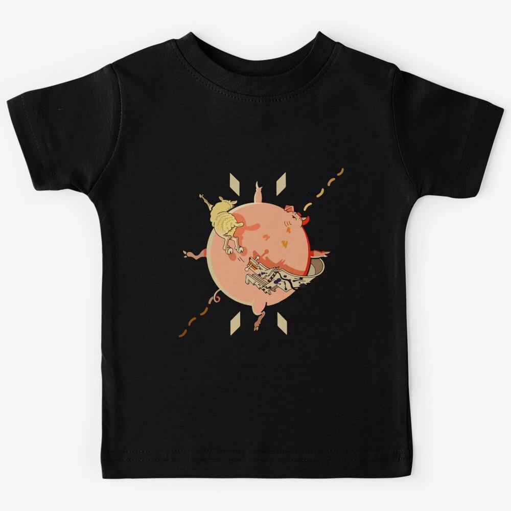 WISH YOU WERE PIG Kids T-Shirt 110