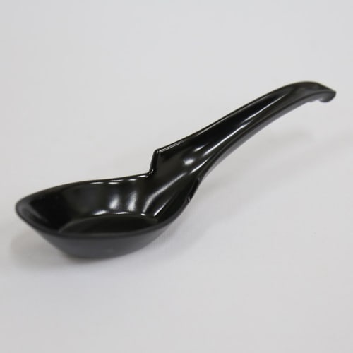Hist Commercial-Grade Rice Spoons (10 Black Hook Ramen Rice Spoons) FH70222BK-10