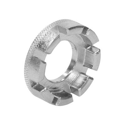 Clé à rayons de vélo 8 ports Acier chrome-molybdène Outil de réglage de fil Accessoires de vélo