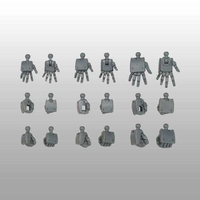 

[Bandai] Gundam Model Kit Option Parts Set 03: Build Hands Edge
