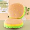 Cross-border Creative Hamburger Plush Toy Pillow for Kids – Unique Sofa Back & Seat Cushion Gift