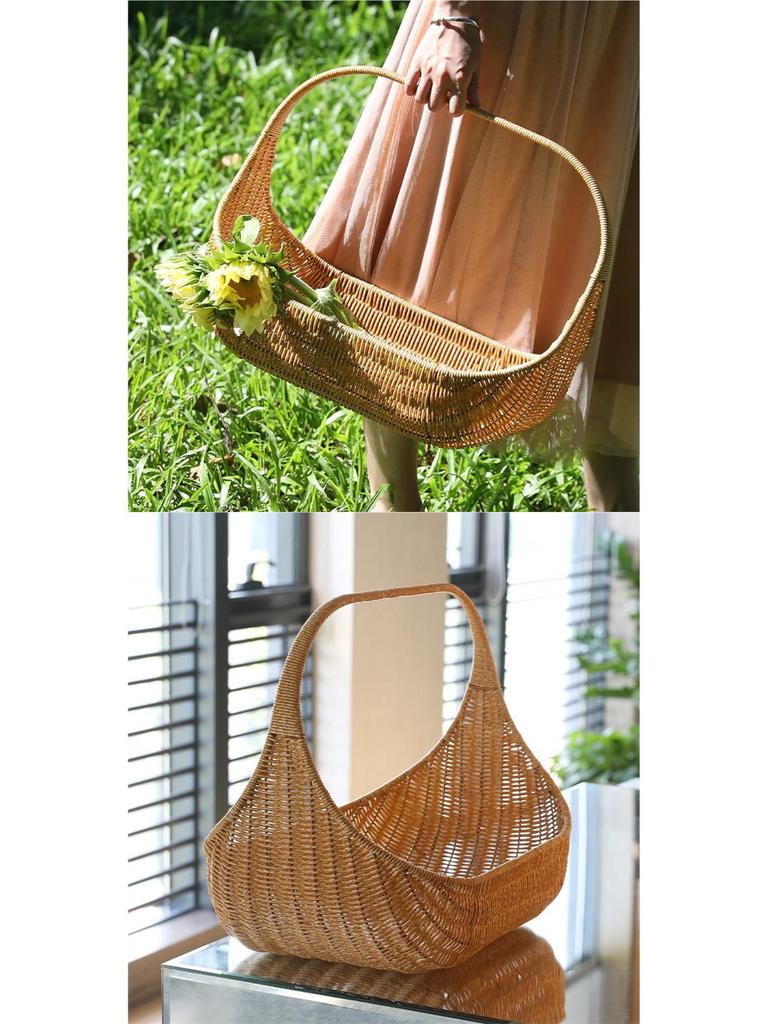 Luxury Outdoor Rattan-Style Picnic & Gift Basket