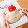 460ml Cartoon Pig Mug Coffee Cup Set with Spoon Ceramic Gift Home Mugs 3D Water Cups Lovers Milk Large Capacity Breakfast Mug