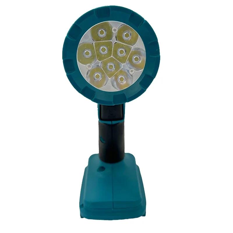 Makita Cordless LED Work Light Rechargeable Flashlight Power Tools Indoor Outdoors Night Searchlight Tool For 18V  Battery