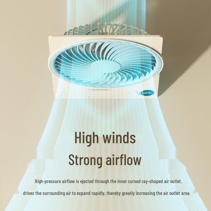 26-Year Model: Portable Silent Mini Desktop Fan with Long-lasting Battery