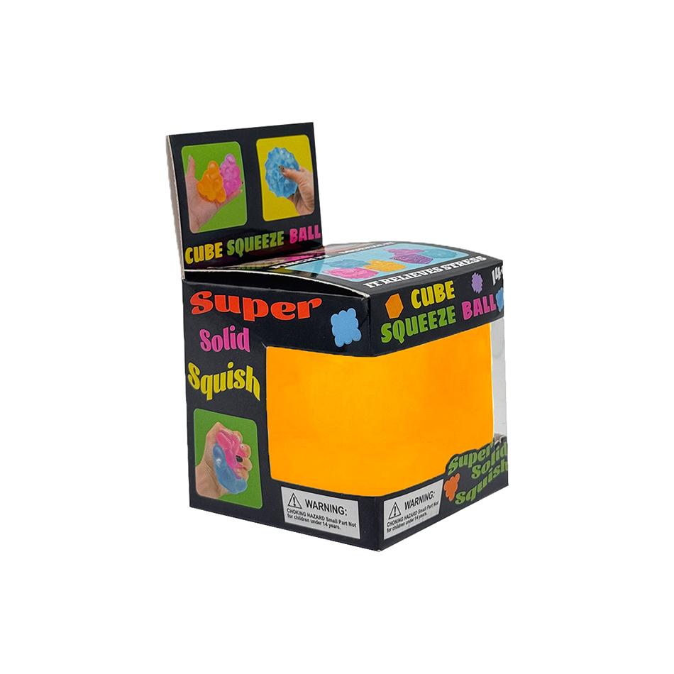 Schylling Needoh Nice Cube Cubo Sensoriale Fidget Cubo Sollievo dallo Stress Ansia Strumento Sensoriale per la Concentrazione ADHD e Scrivania d'Ufficio Gadget Calmante