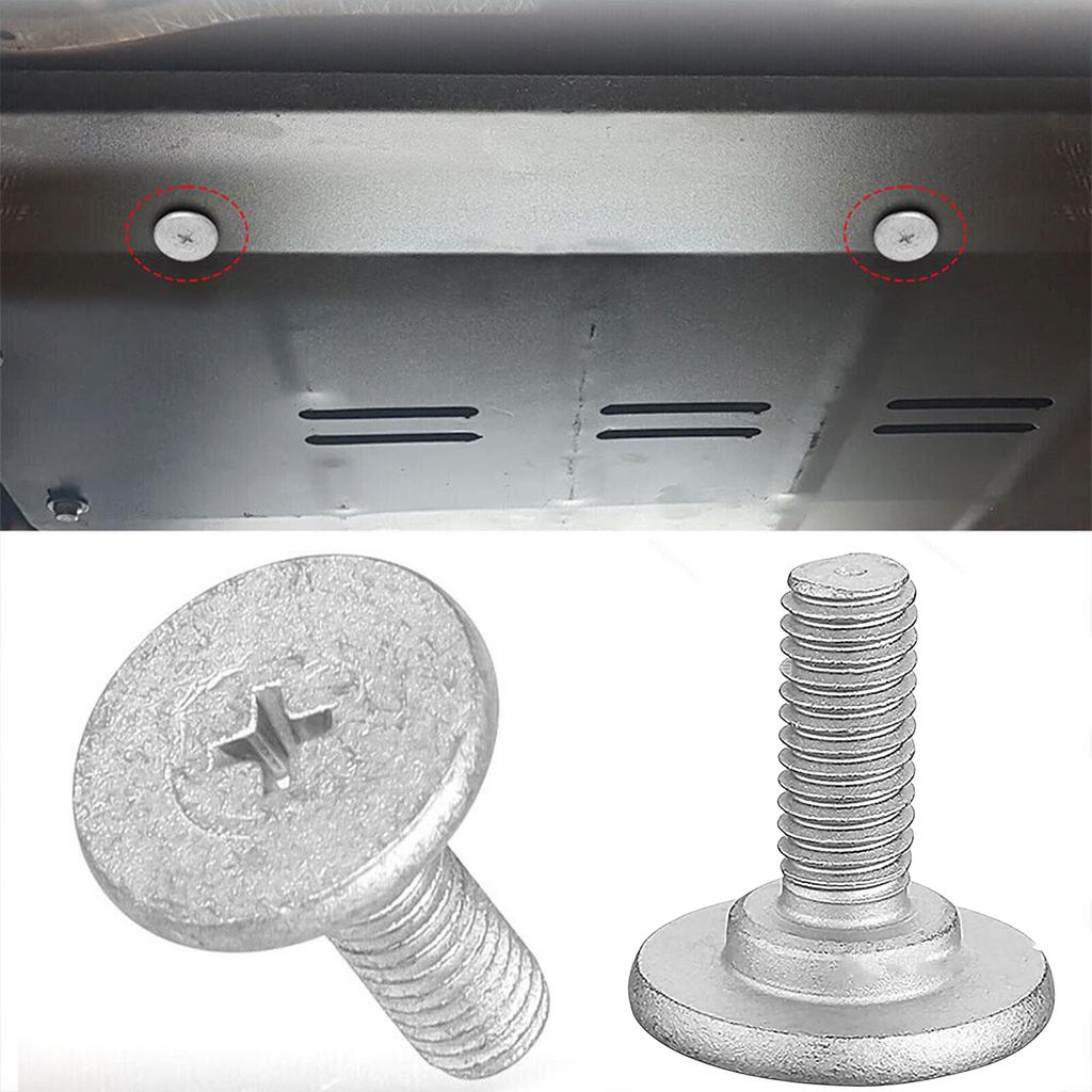 14 Stück Motor Spritzschutz Hardware Schraubensatz Untere Motorabdeckung Stift Schraube Einfache Installation für Honda Civic Accord