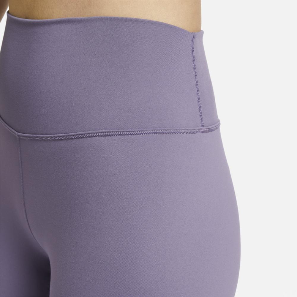 Nike Solid Color Tight Knit Sport Pants Women Bottoms Purple FN3233-509